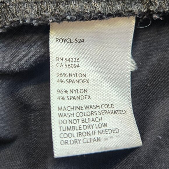 Royal Robbins Womens Black Nylon Outdoor Hiking Pants Size 8 - Picture 11 of 11